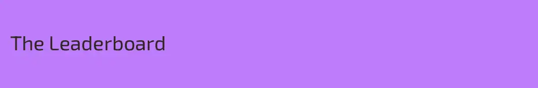 The Leaderboard